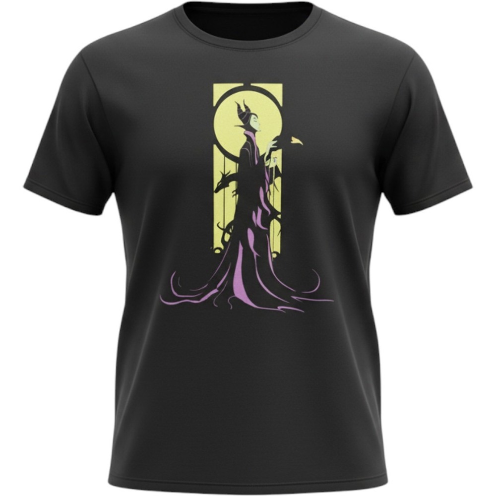 Hot Topic Disney Villains Maleficent Black T-Shirt Mens XXL Graphic